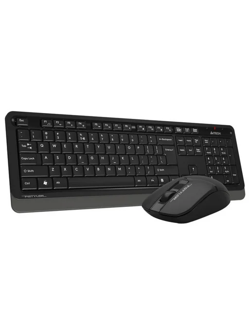 A4TECH Комплект (клавиатура+мышь) USB 1200 Fstyler FG1012 черный, черный, фото 3