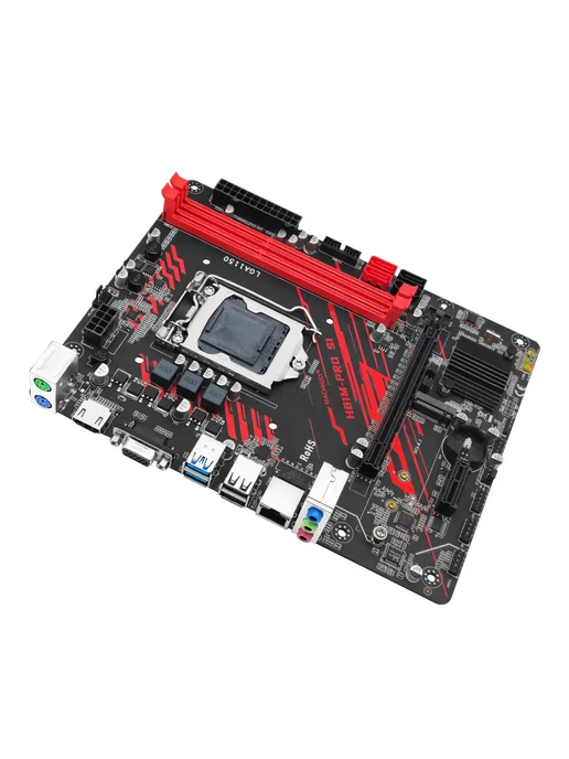 MAHCINIST Материнская плата LGA 1150 H81M PRO DDR3 HDMI VGA NVME M.2, вариант, фото 6