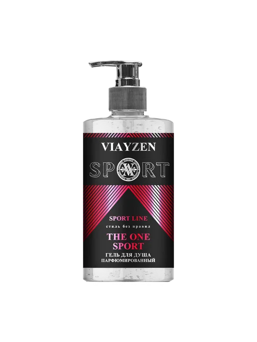 VIAYZEN Гель для душа мужской THE ONE SPORT 460мл, 460 мл, фото 3