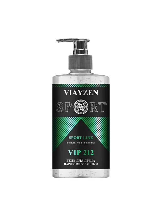 VIAYZEN Гель для душа мужской VIP 212 460мл, 460 мл, фото 3