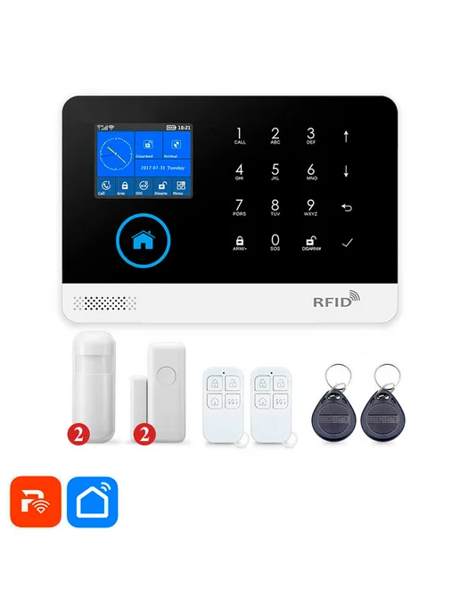 Ps-Link Комплект охранной GSM WIFI сигнализации WG103TB-8, вариант, фото 6