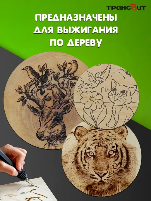Трансвит Набор игл для выжигания по дереву, 3 штуки, 6 штук, фото 4