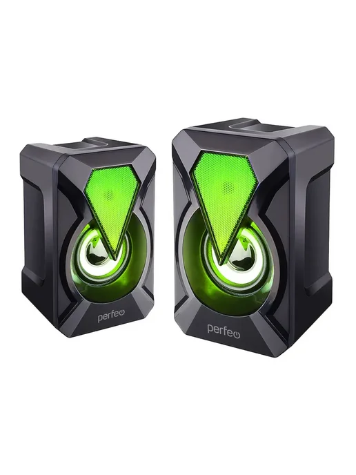 PERFEO Колонки компьютерные « FLAMES» 2.0 2х3 Вт USB, 2x3, 3 Вт, фото 2
