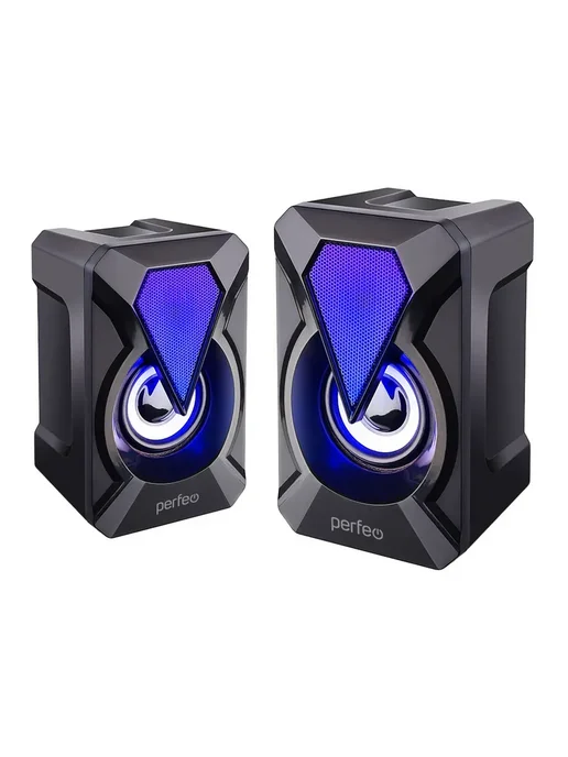 PERFEO Колонки компьютерные « FLAMES» 2.0 2х3 Вт USB, 2x3, 3 Вт, фото 3