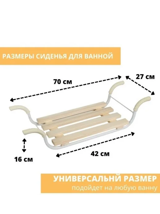 Сидение на ванну, вариант, фото 6