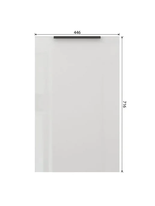 Beneli Фасад кухонный для посудомойки Color, 59,6х71,6 см, 44.6x71.6 см, фото 2