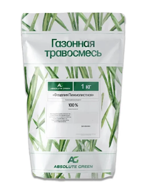 ABSOLUTE GREEN Семена сидерата Фацелия, 1кг, 1 кг