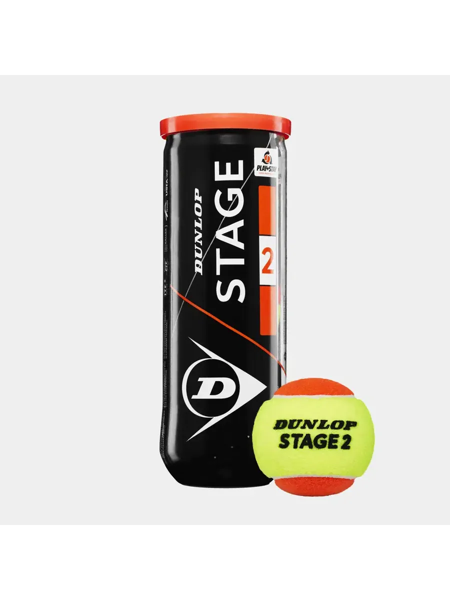 Мячи для большого тенниса STAGE 2 ORANGE 3PET