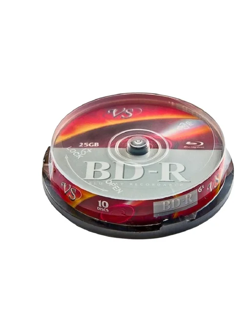 VS Оптический диск BD-R VSBDR6CB1002 BD-R, 10 шт
