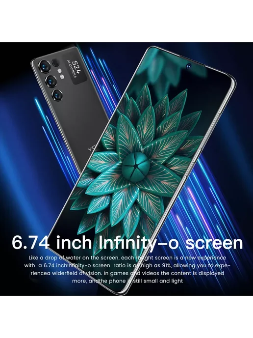 Смартфон S24 Ultra S24 Ultra 16/16 ГБ, черный, фото 4