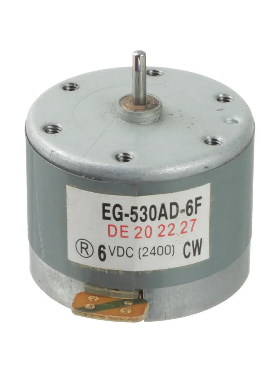 Мотор 6V EG-530AD-6F R 1X CW var2
