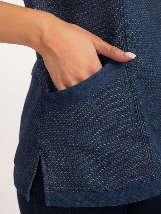 JEM. Jeans Work Костюм медицинский, синий, фото 4