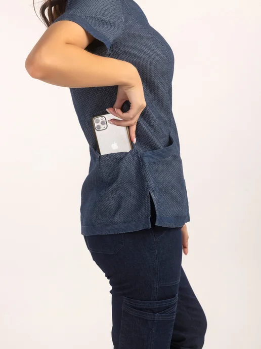 JEM. Jeans Work Костюм медицинский, синий, фото 5