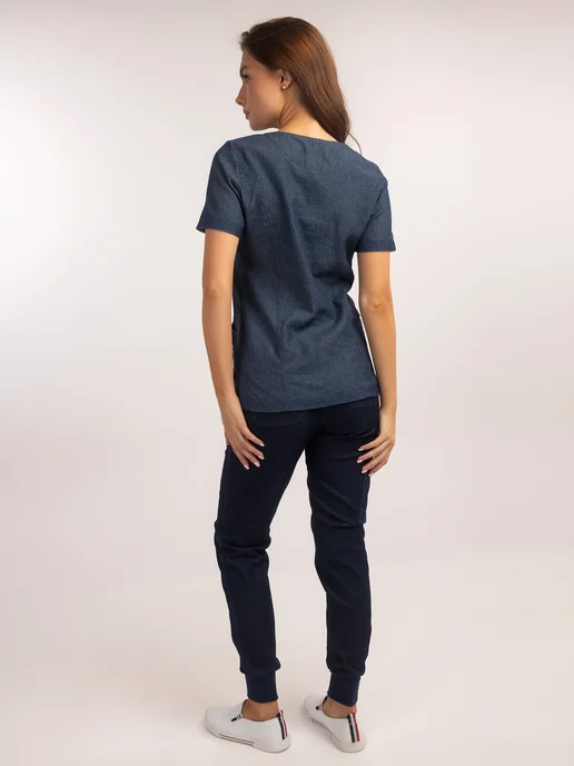 JEM. Jeans Work Костюм медицинский, синий, фото 6