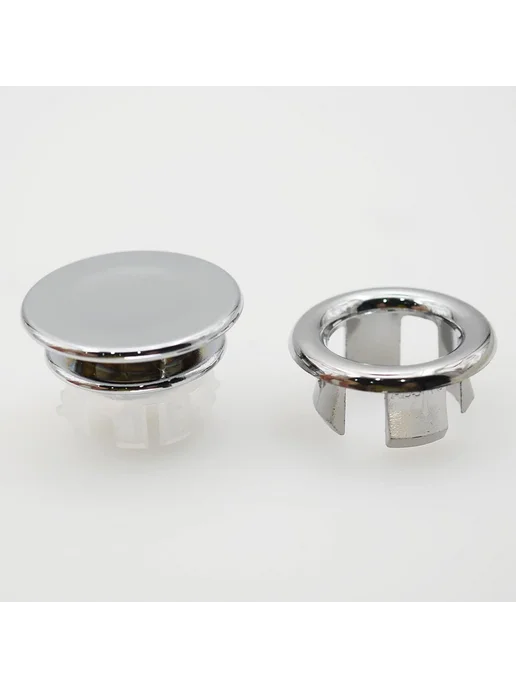 AeTing круглое кольцо для перелива, хромирова крышка для отверстия, 8 шт, фото 7