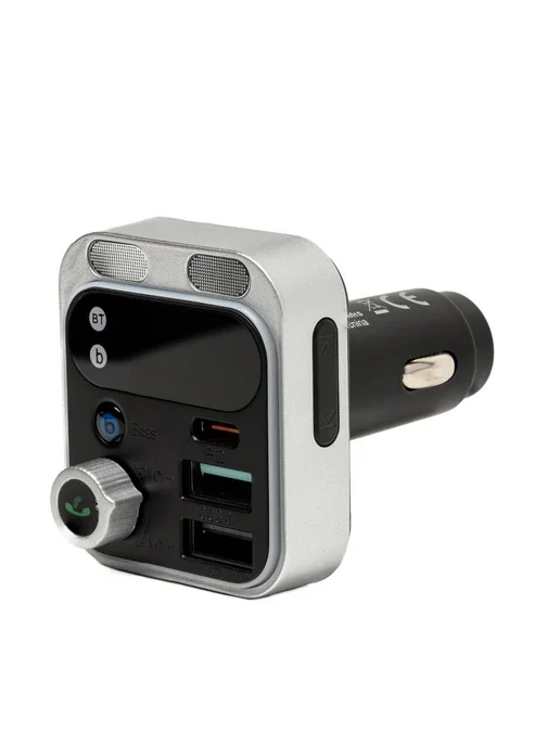 FaizFull FM трансмиттер Bluetooth модулятор автомобильный, черный, фото 7
