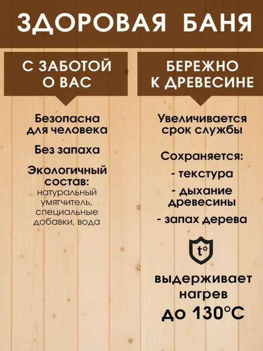 GOL Пропитка для полка бань и саун 1л, 1 л, фото 3