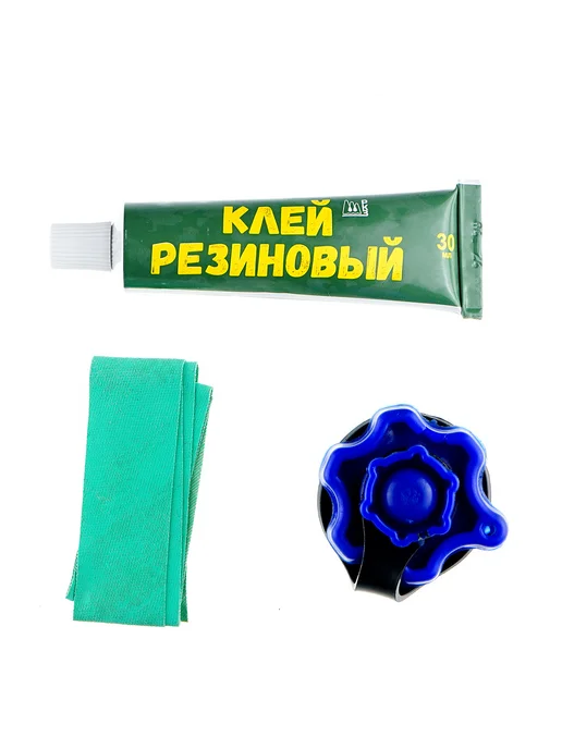 Три кита Ремкомплект для резиновых лодок в тубусе, зеленый