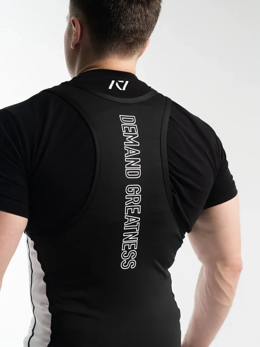 A7 Fitness Inc Трико A7 Luno Domino мужское, черный, фото 3
