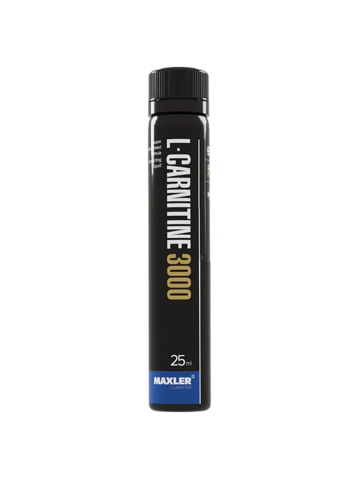 MAXLER L-карнитин L-Carnitine 3000 - 1 АМПУЛА 25 мл Вишня, 25 мл, фото 2