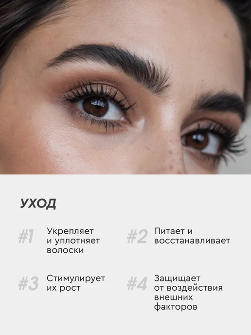 Fito cosmetic Стойкая крем-краска для бровей и ресниц, Графит, 1шт, 1 шт, фото 5
