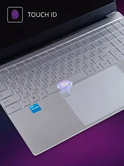 Ноутбук 15.6" Intel Celeron N4000, 8GB RAM, 256GB SSD, 8 ГБ, 256 ГБ, фото 3