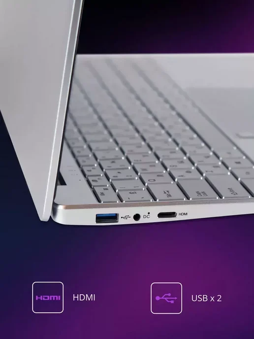 Ноутбук 15.6" Intel Celeron N4000, 8GB RAM, 256GB SSD, 8 ГБ, 256 ГБ, фото 5