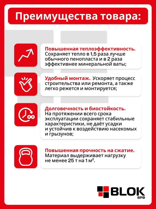 ТехноНИКОЛЬ XPS Техноплекс Фундамент 100 мм (1 уп. 2.74 м2 4 шт), 4 шт, фото 6
