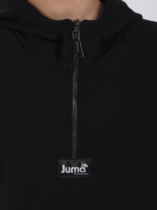 JUMA Спортивная двойка для подростков мусульманская одежда, черный, фото 7