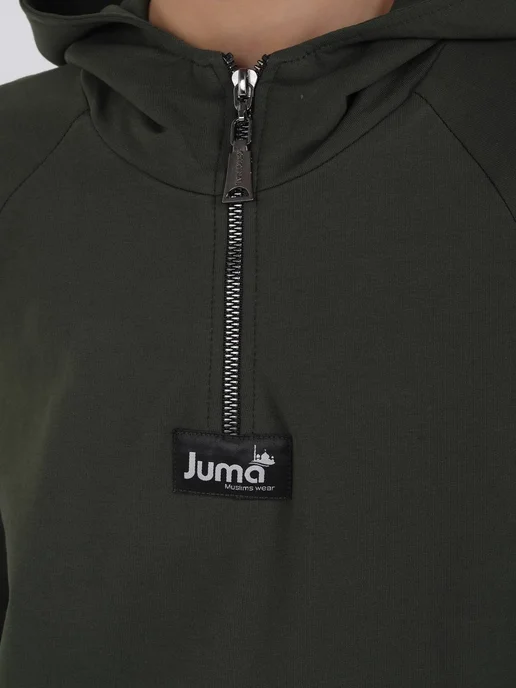JUMA Спортивная двойка для подростков мусульманская одежда, зеленый, фото 6