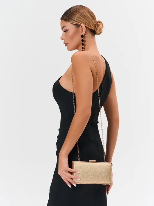 UniRenter Сумка клатч вечерний, желтый, фото 2
